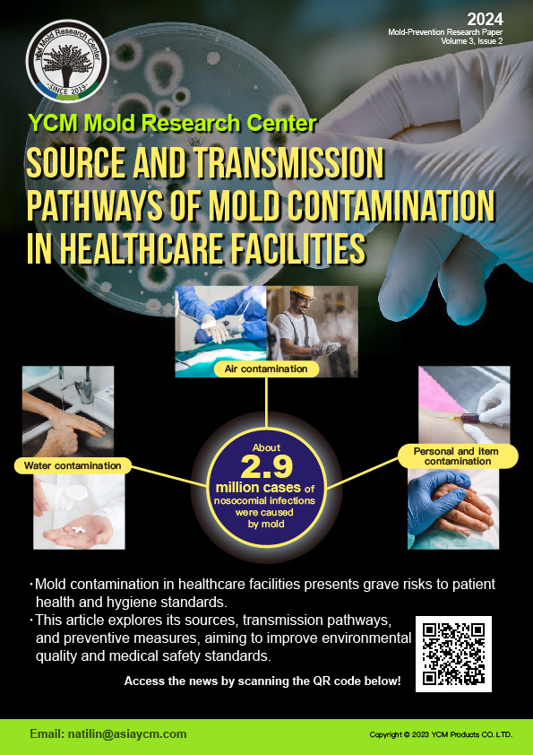source and transmission pathways of mold contamination in healthcare facilities